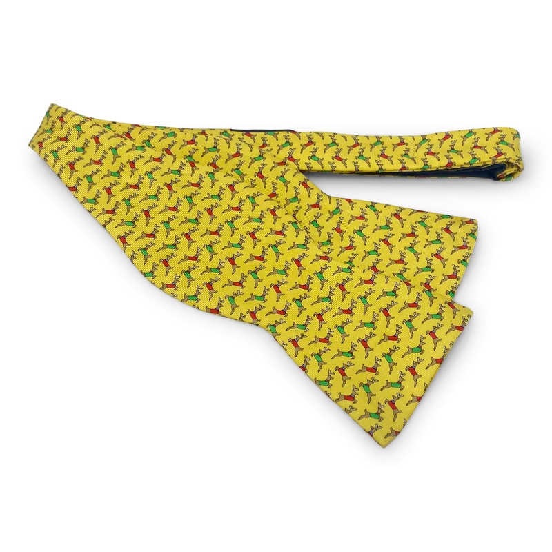 Vested Deer: Bow – Yellow