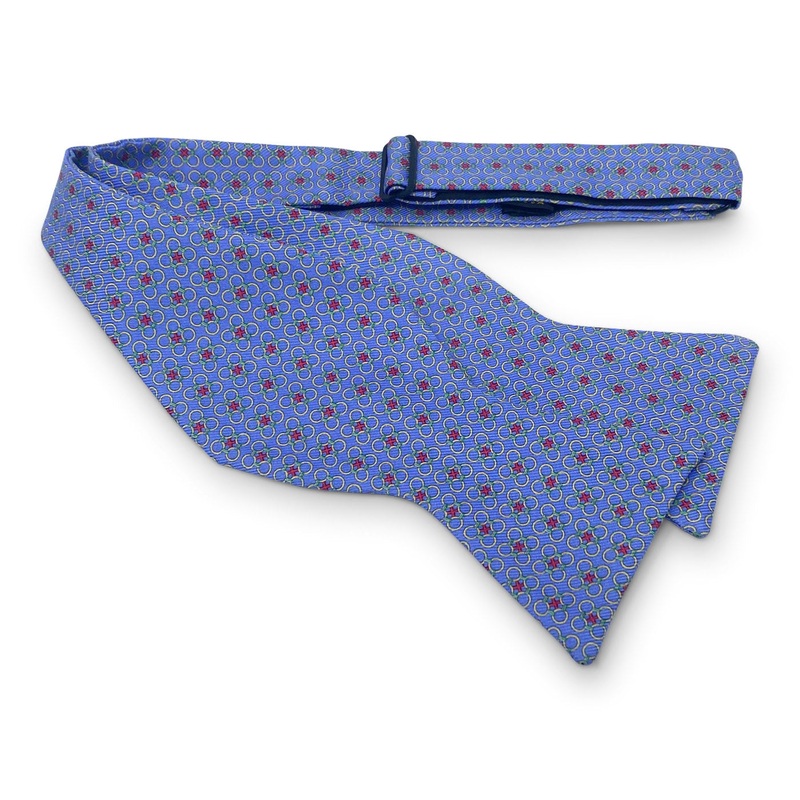 Circle Cross: Bow – Blue