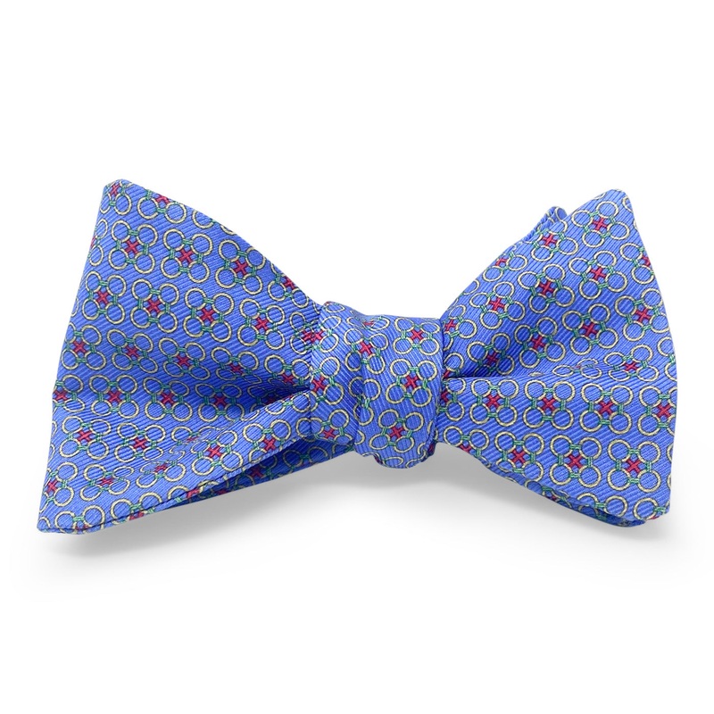 Circle Cross: Bow – Blue