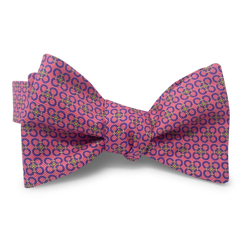 Circle Cross: Bow – Pink