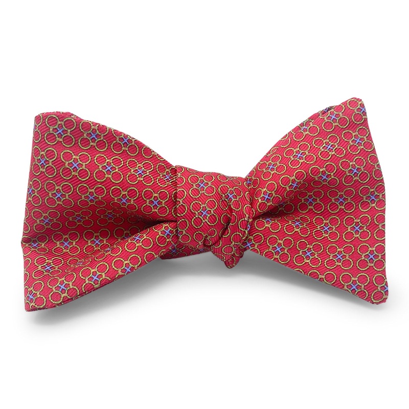 Circle Cross: Bow – Red
