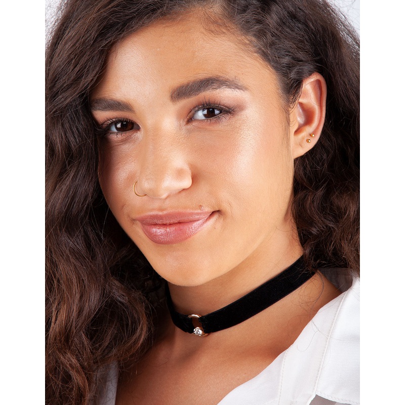 Gold Tie Zig Zag 4-Pack Choker