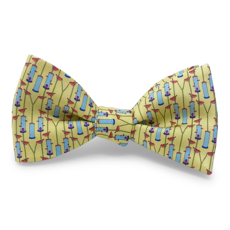 Bird Feeder: Bow – Yellow