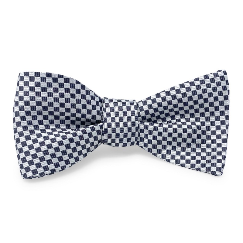 Check Formal: Bow – Black/White