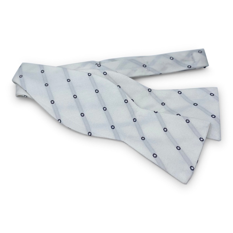 Circle Formal: Bow – White/Black