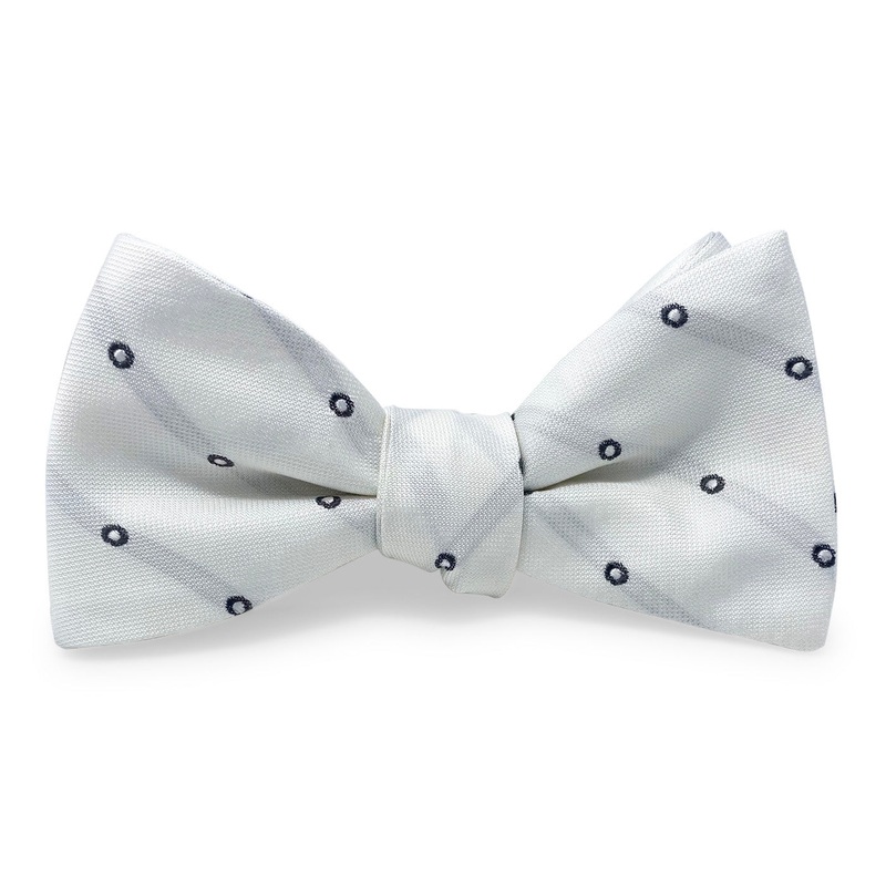 Circle Formal: Bow – White/Black