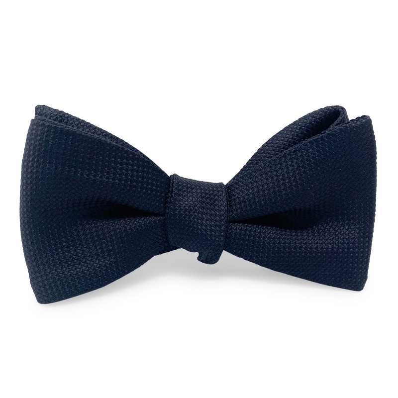 Textured Formal: Bow – Black