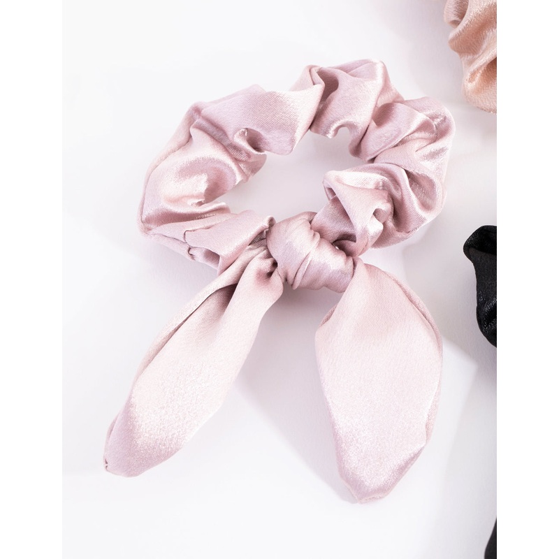 Satin Bunny Scrunchie Pack
