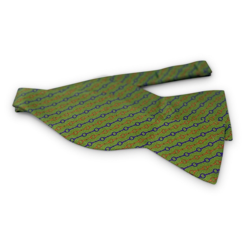 Snafflebit Stripe: Bow – Green