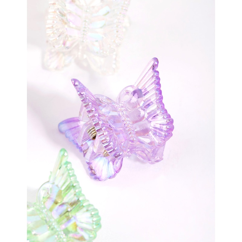 Acrylic Mixed Butterfly Mini Claw Pack
