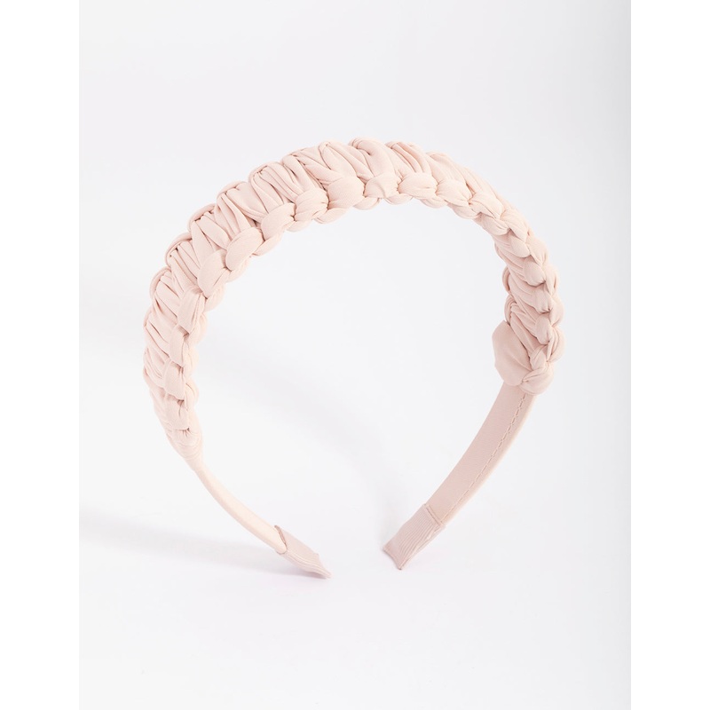 Blush Woven Headband