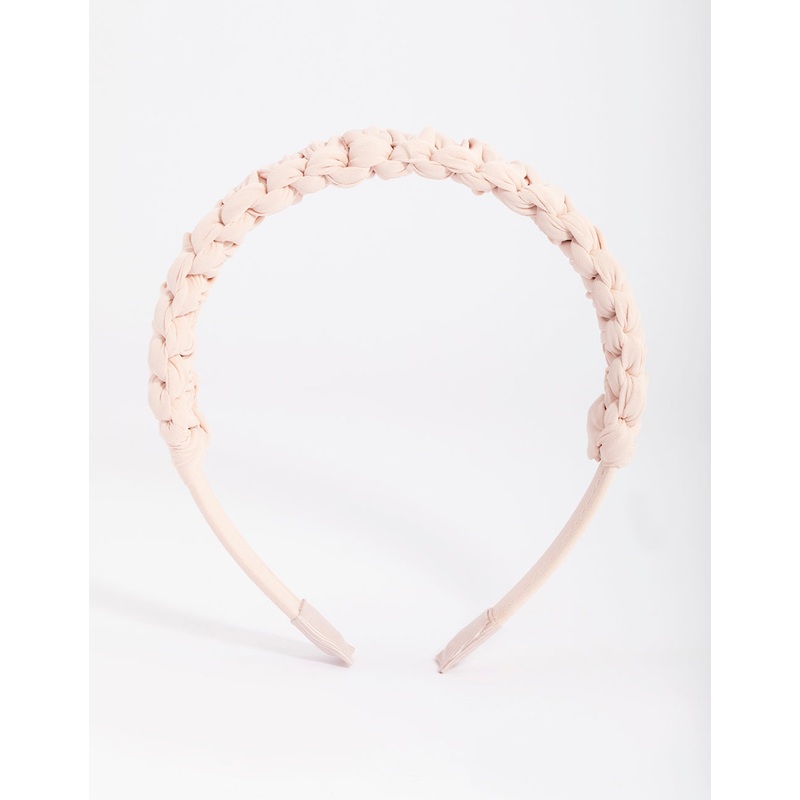 Blush Woven Headband