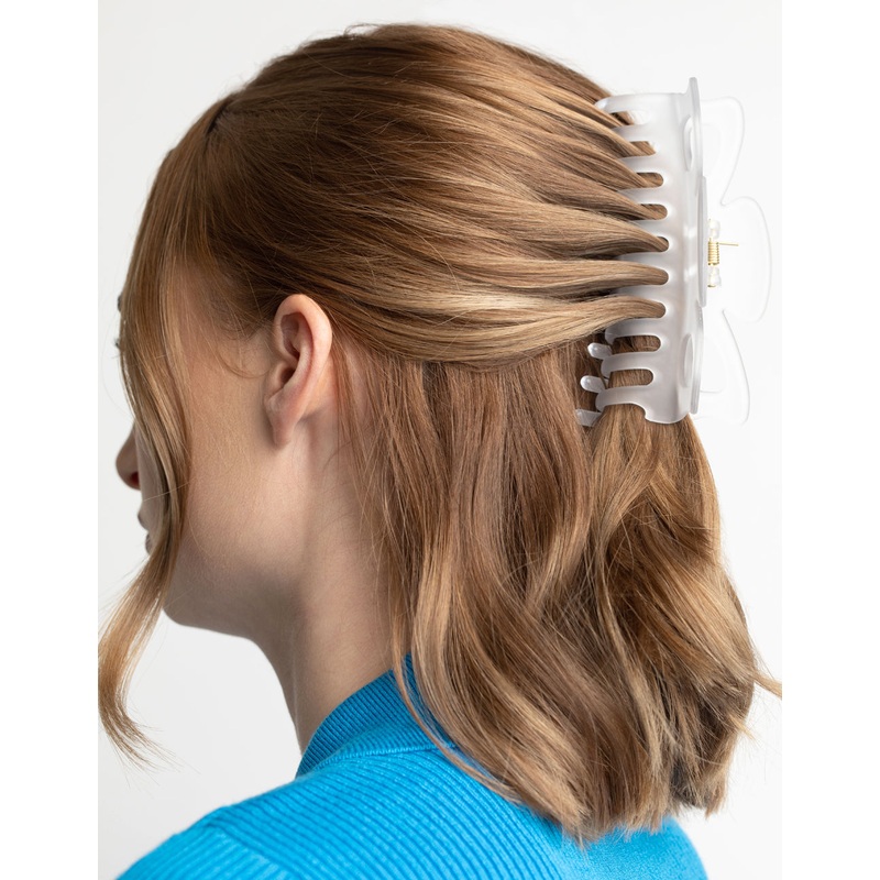 Clear Triangular Outline Claw