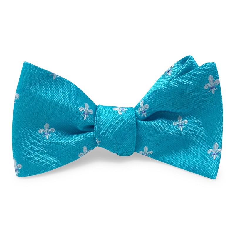 Fleur de Lis: Bow – Aqua