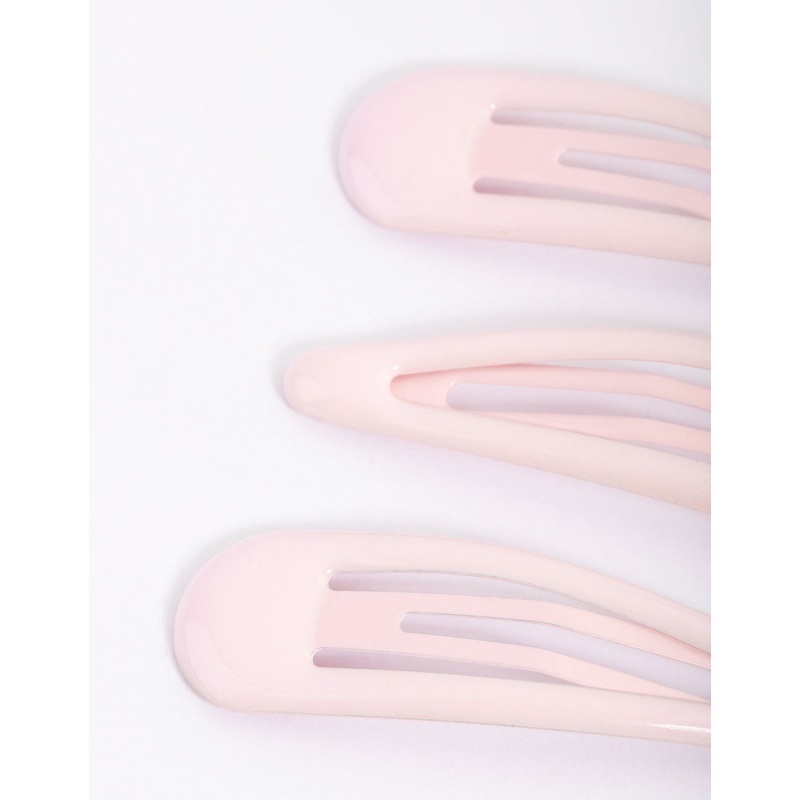 Coated Blush Bubble Snap Clip Pack
