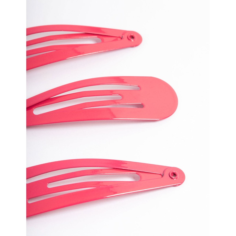 Coated Fuchsia Classic Snap Clip Pack