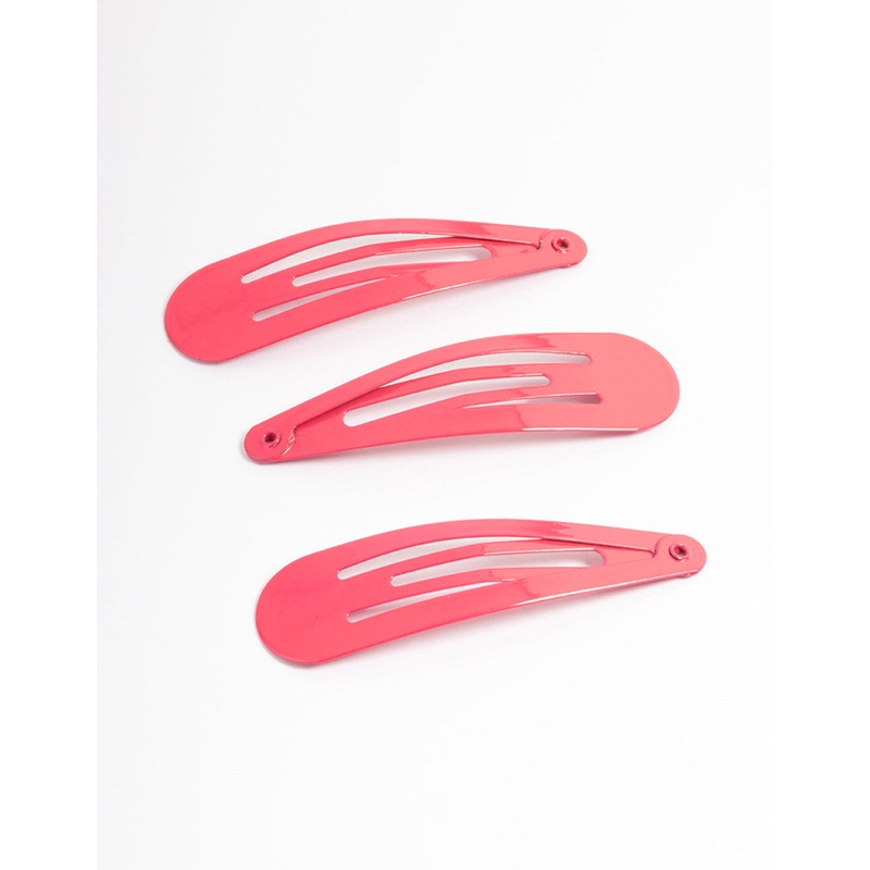 Coated Fuchsia Classic Snap Clip Pack