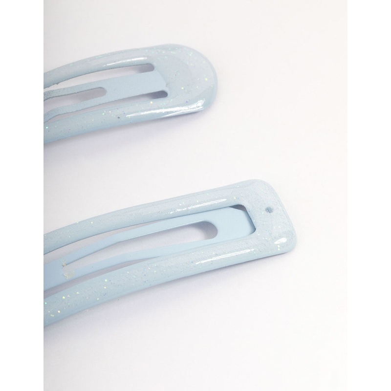 Coated Blue Mixed Bubble Snap Clip Pack