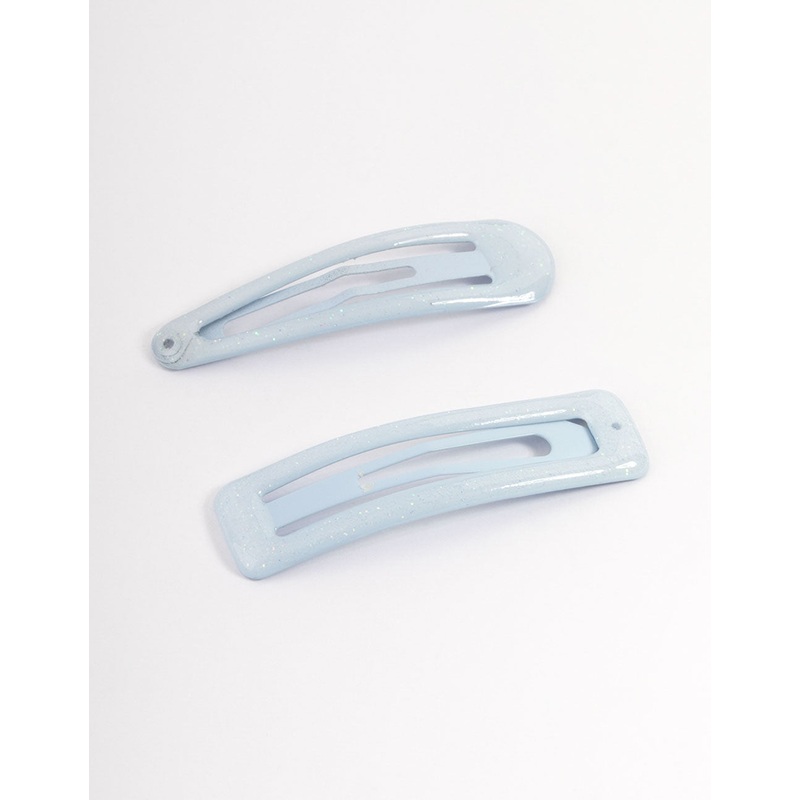 Coated Blue Mixed Bubble Snap Clip Pack