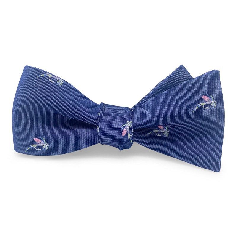 Woven Wulff: Bow – Navy