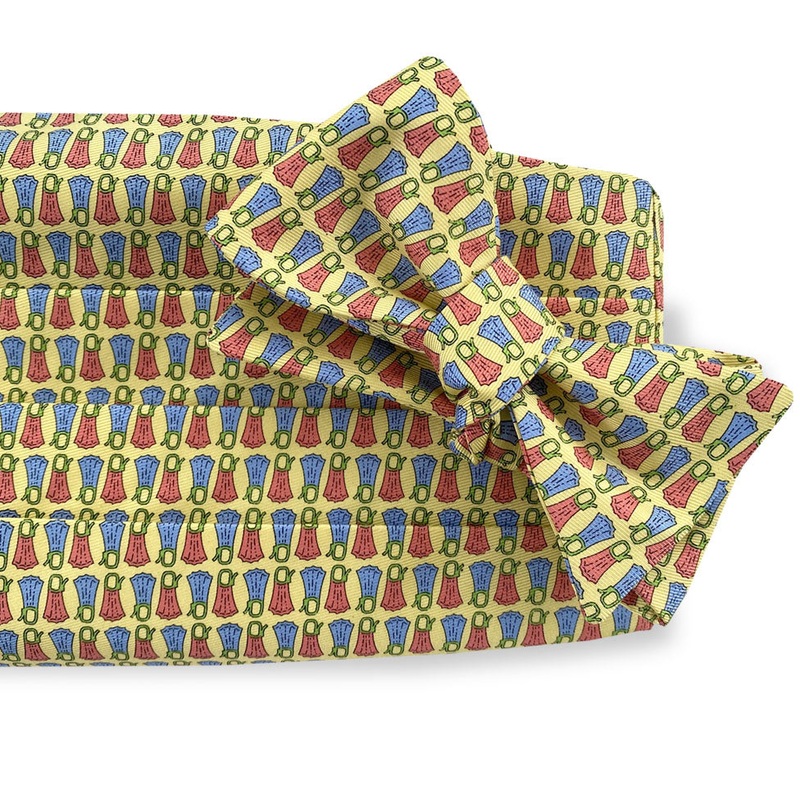 Flippers: Cummerbund Set – Yellow