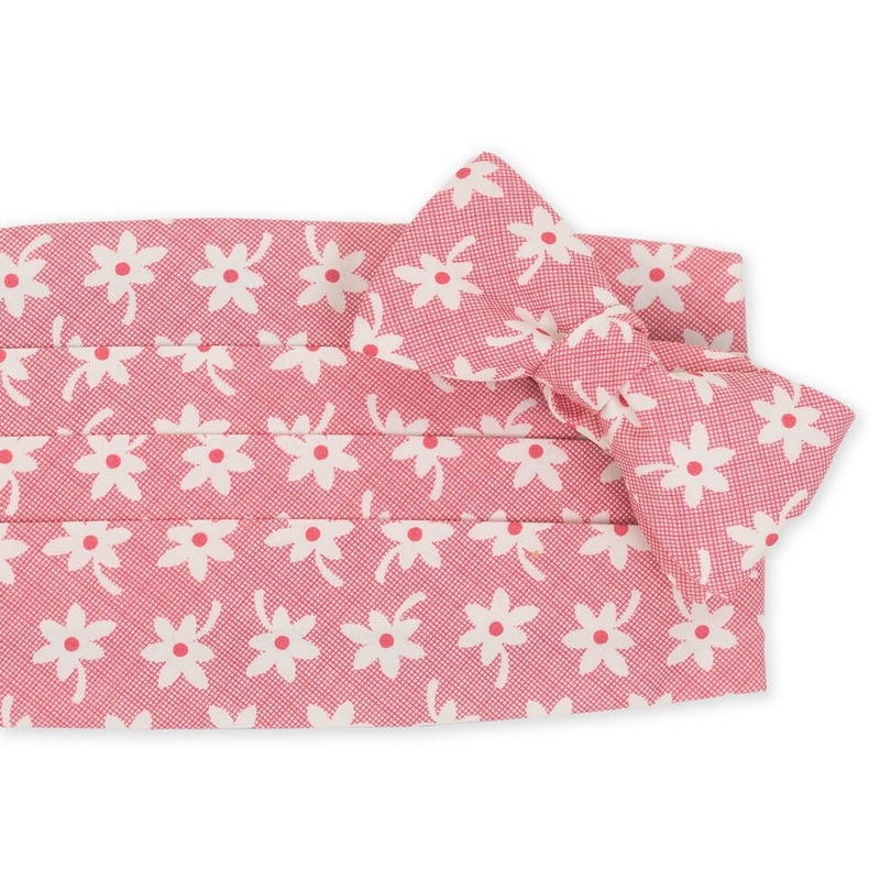 Blossom: Carolina Cotton Cummerbund Set – Pink