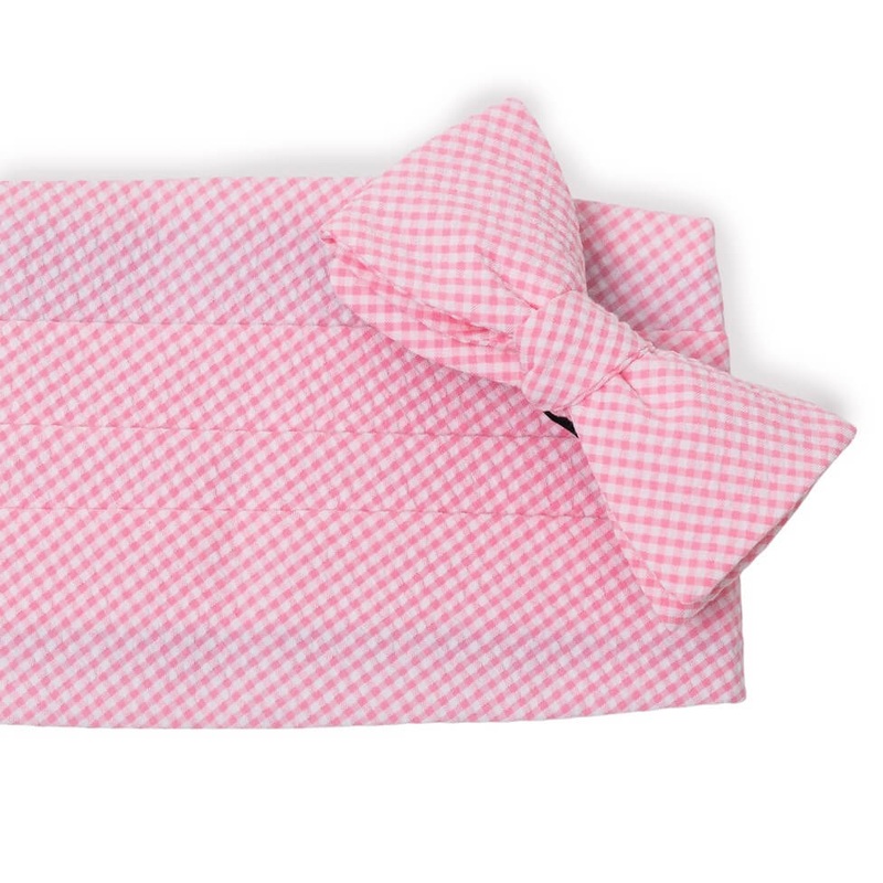 Fenwick: Carolina Cotton Cummerbund Set – Pink