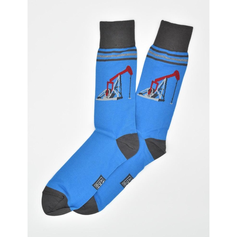 Black Gold: Socks – Light Blue