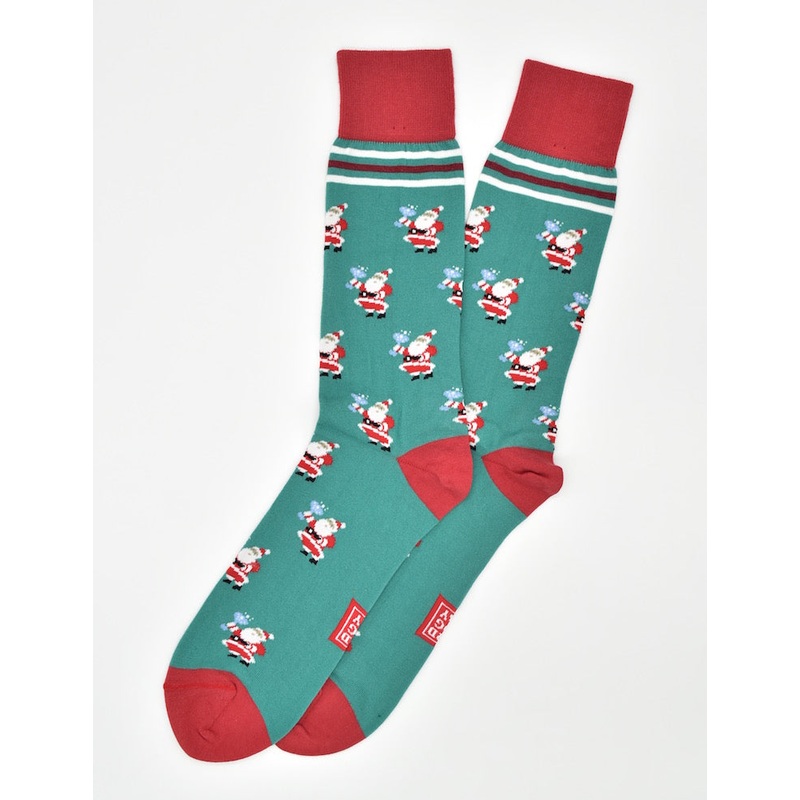 Santa Salud: Socks – Green