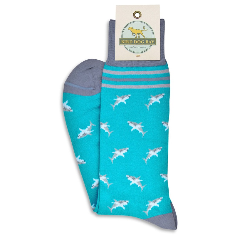 Shark Week: Socks – Turquoise