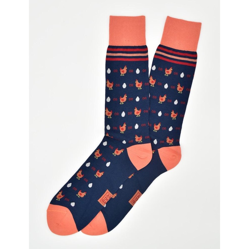 Which Came First: Socks – Navy