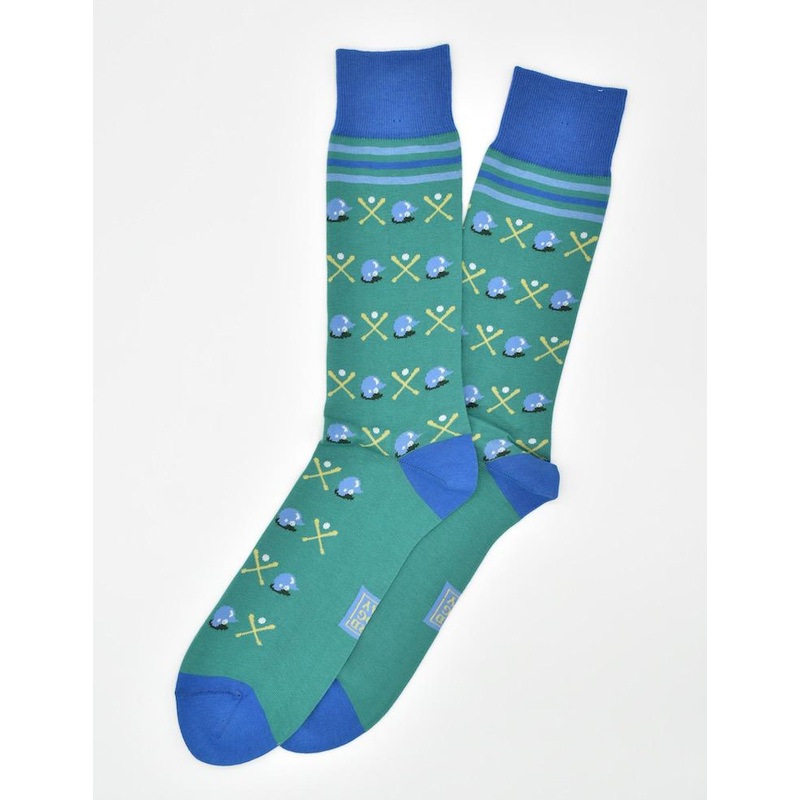 Batter Up: Socks – Green