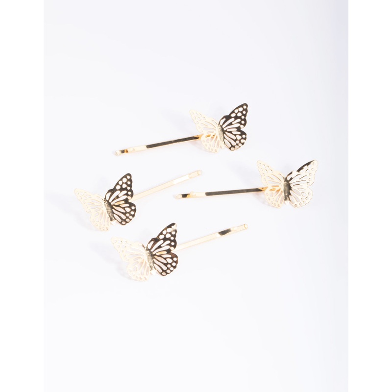 Kids Butterfly Hair Pins