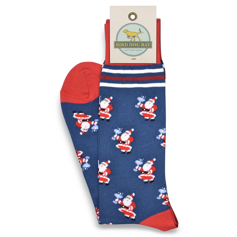 Santa Salud: Socks – Blue