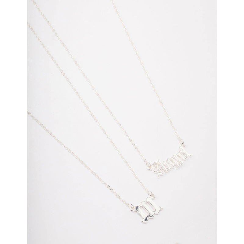Silver Plated Angel Number ‘111’ Necklace Pack
