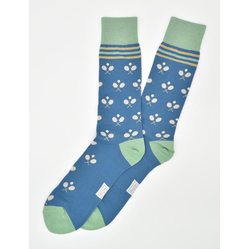 Anyone for Tennis: Socks – Blue