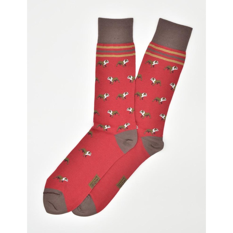 Bulldog Bonanza: Socks – Red