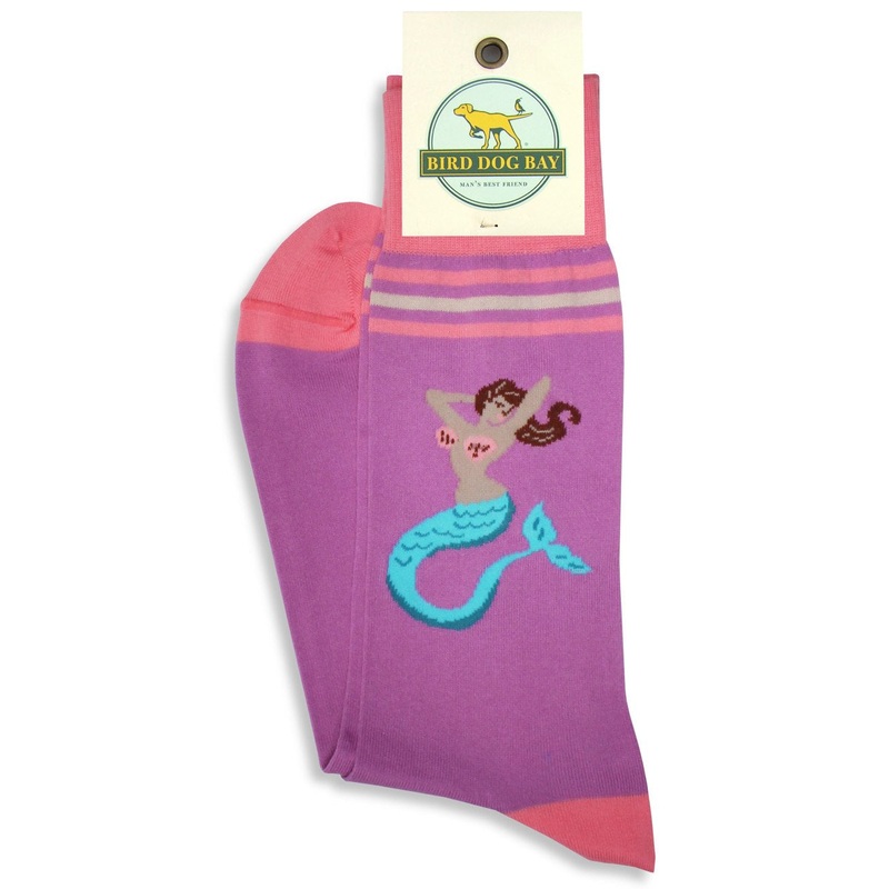 Mermaid Selfie: Socks – Violet