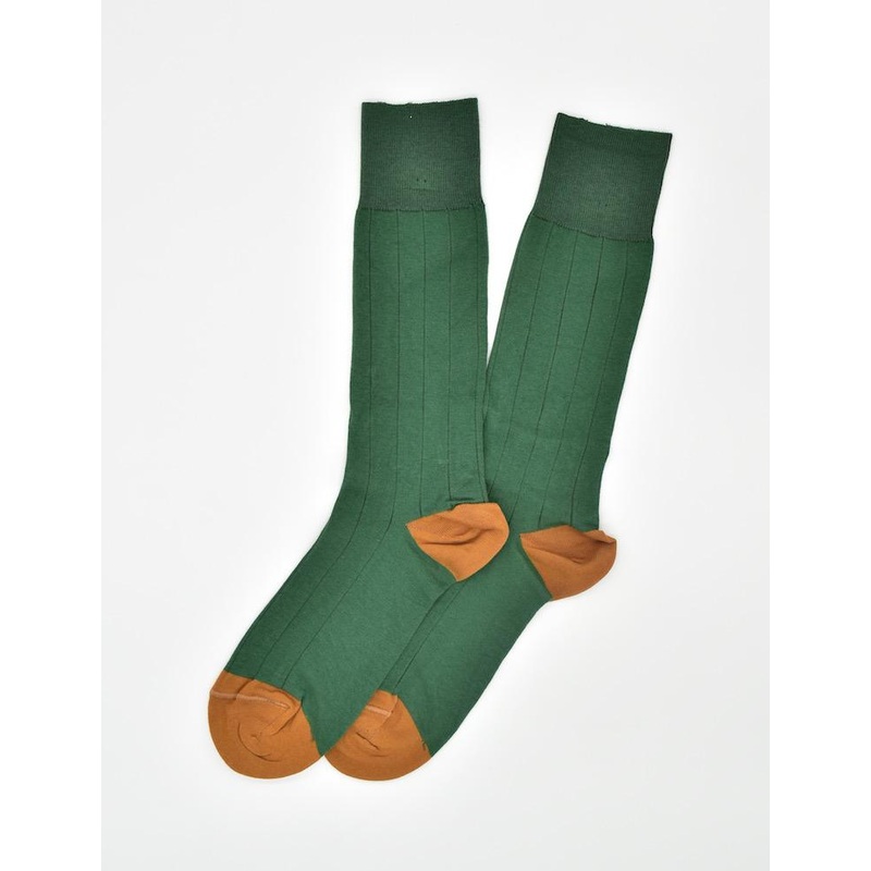 Pedigree Mid-Calf Solid: Socks – Green