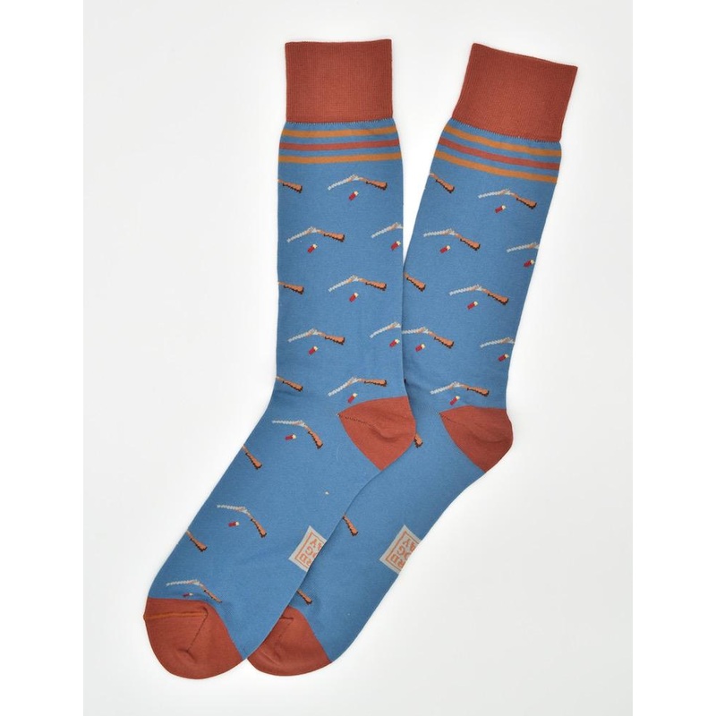 Side By Side: Socks – Blue