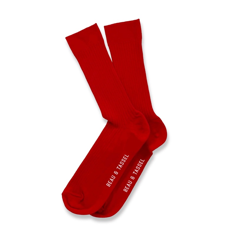 Signature Solid: Red – Combed Cotton