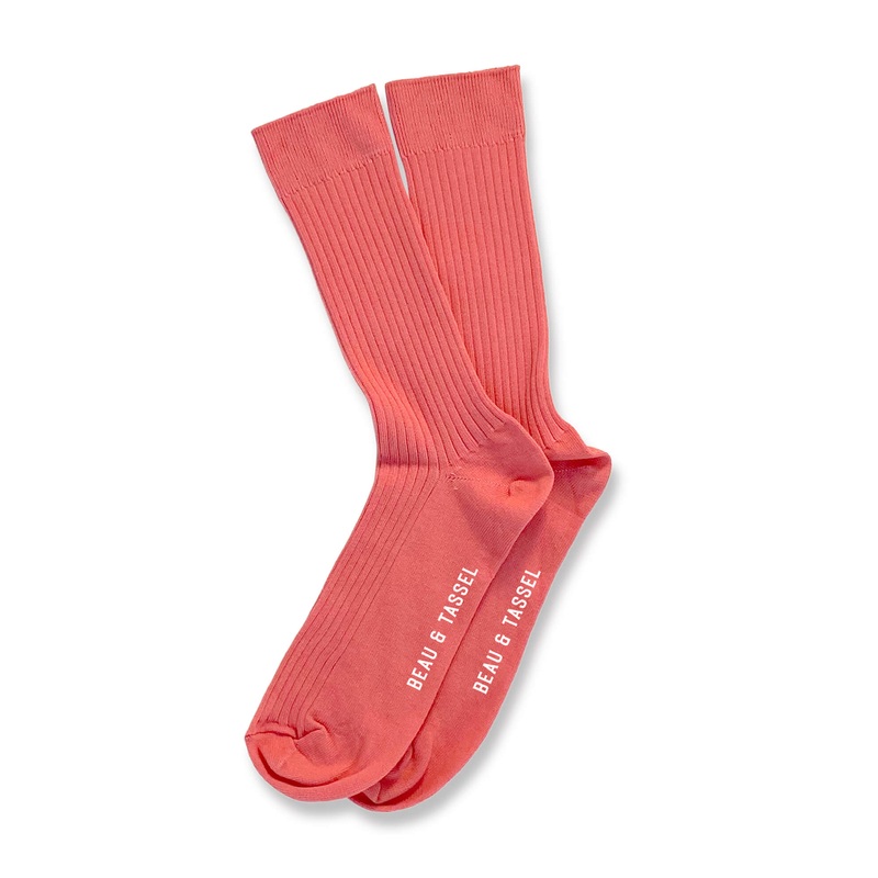 Signature Solid: Coral – Combed Cotton