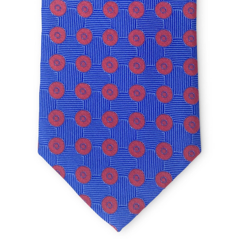 Bespoke Concentric: Tie – Blue