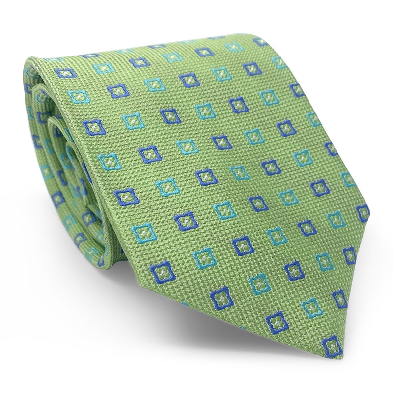 Bespoke Flower Box: Tie – Green