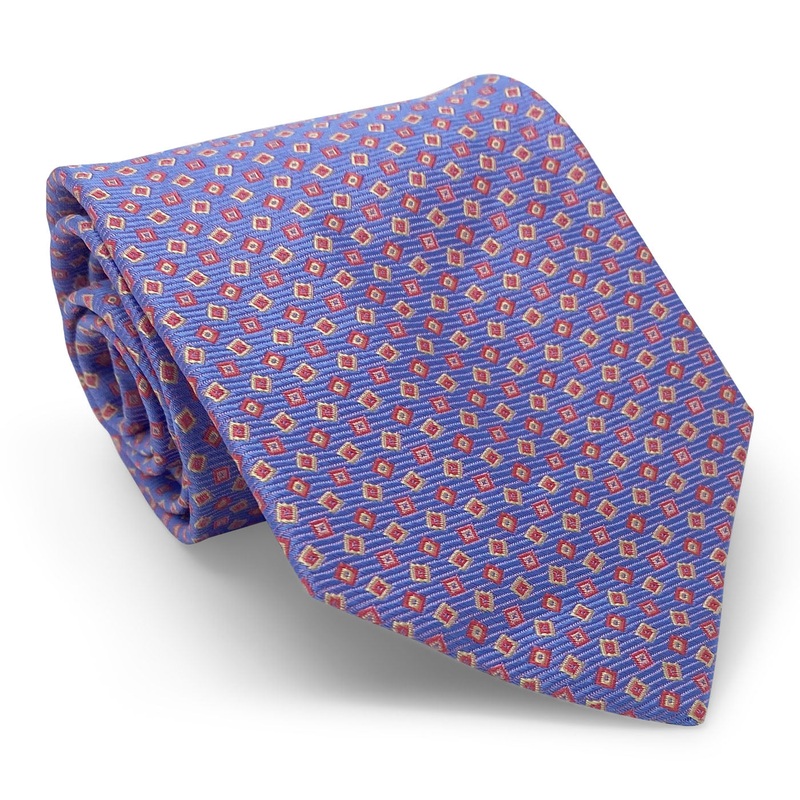 Bespoke Proper Jumble: Tie – Blue/Yellow