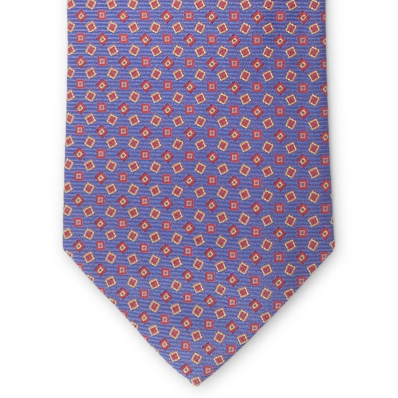 Bespoke Proper Jumble: Tie – Blue/Yellow