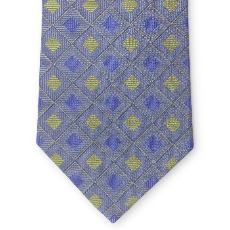 Bespoke Diamond in the Rough: Tie – Periwinkle