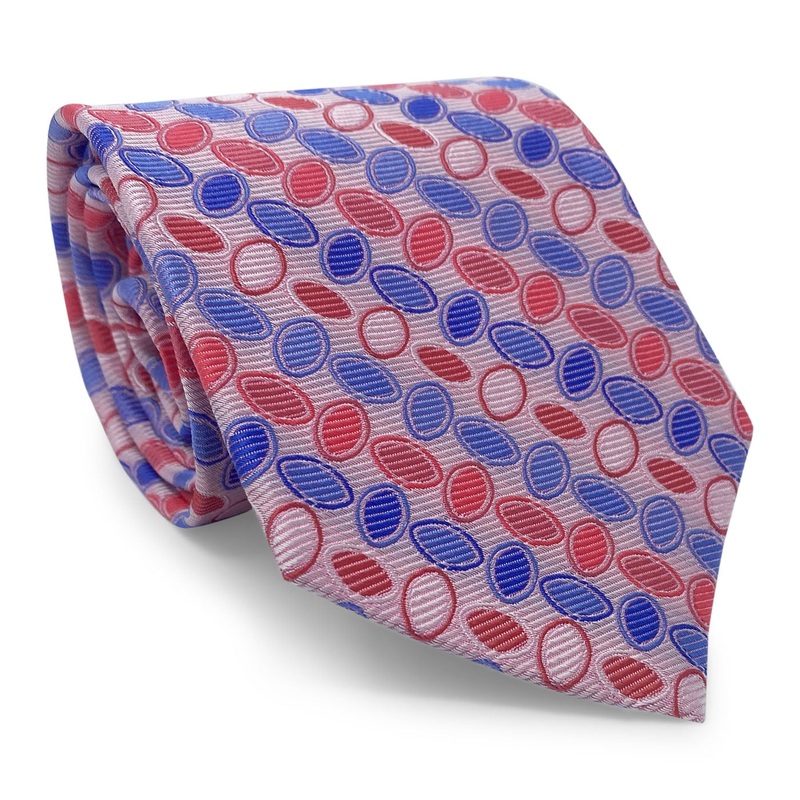 Bespoke Oval The Moon: Tie – Pink
