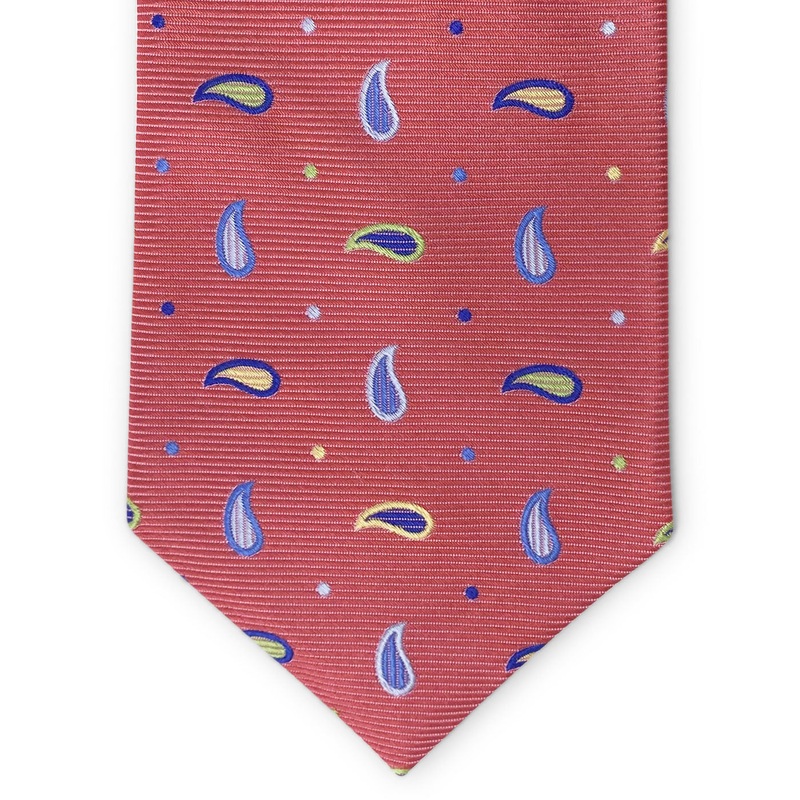 Bespoke Paisley Soiree: Tie – Red