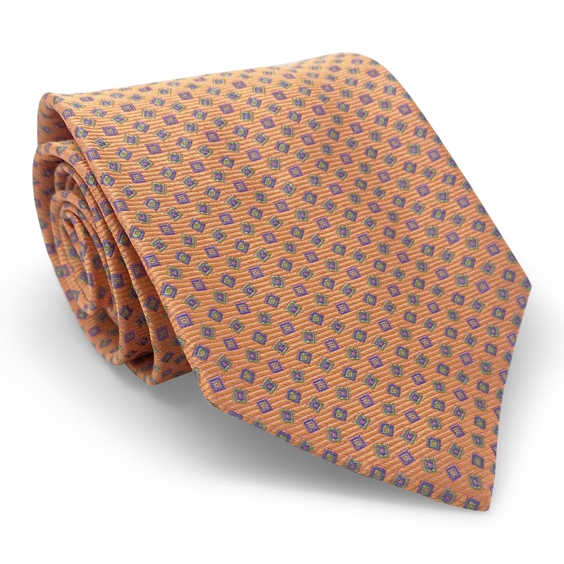 Bespoke Proper Jumble: Tie – Orange